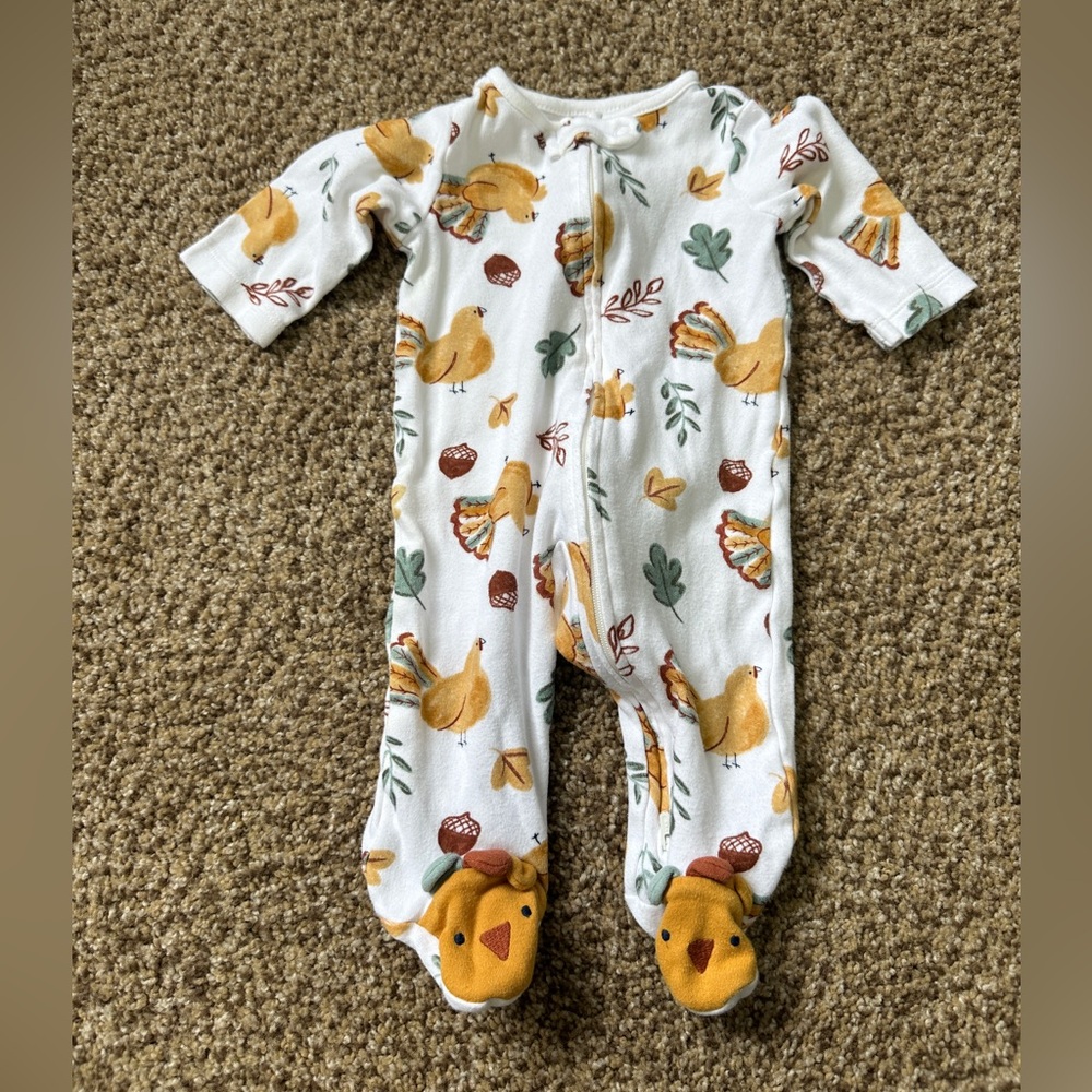 Kids One Piece with Turkey Print